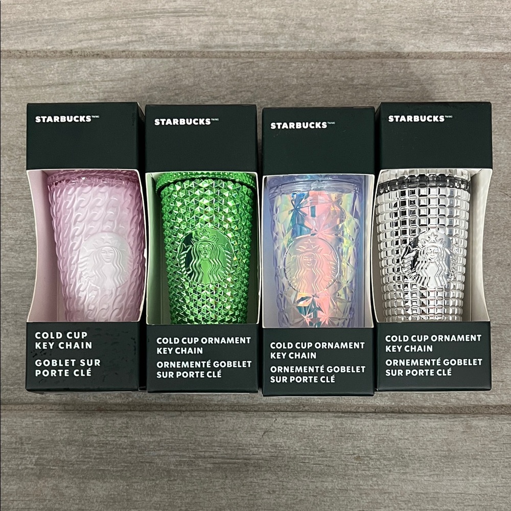 Starbucks Cold Cup Keychains
